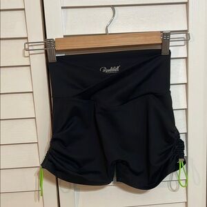 Bombshell Sportswear Black Toggle Shorts